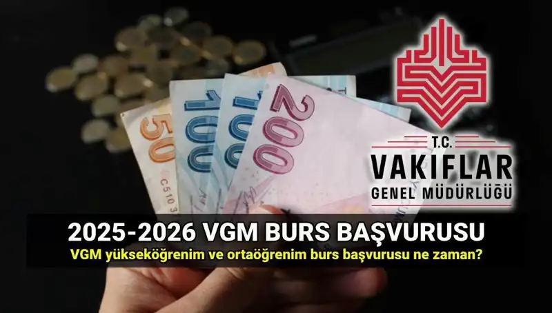 VGM Burs Başvuru Tarihleri 2025: Başvurunuz İçin Gerekli Bilgiler