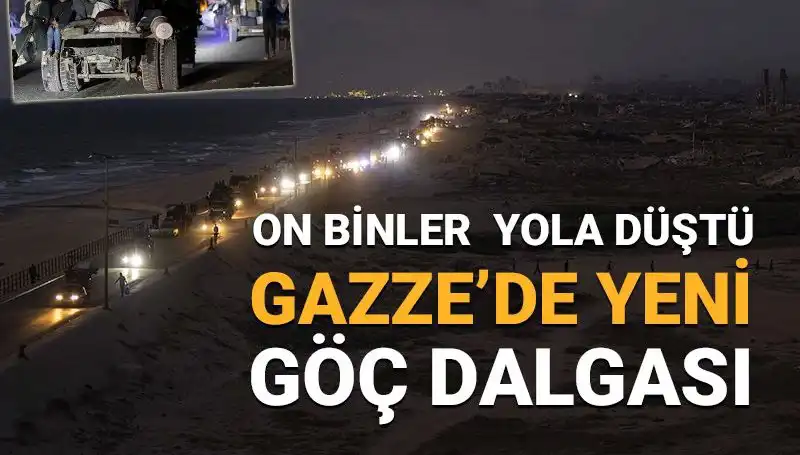 Gazze'de Sürpriz Bir Gelişme: Yeni Göç Dalgası Başladı!