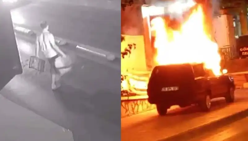 Boşanma Arifesinde Dram: Eşinin Aracını Yaktı, Neler Olacak?